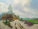 Na restauratie, schilderij Alfred van Werven 1952